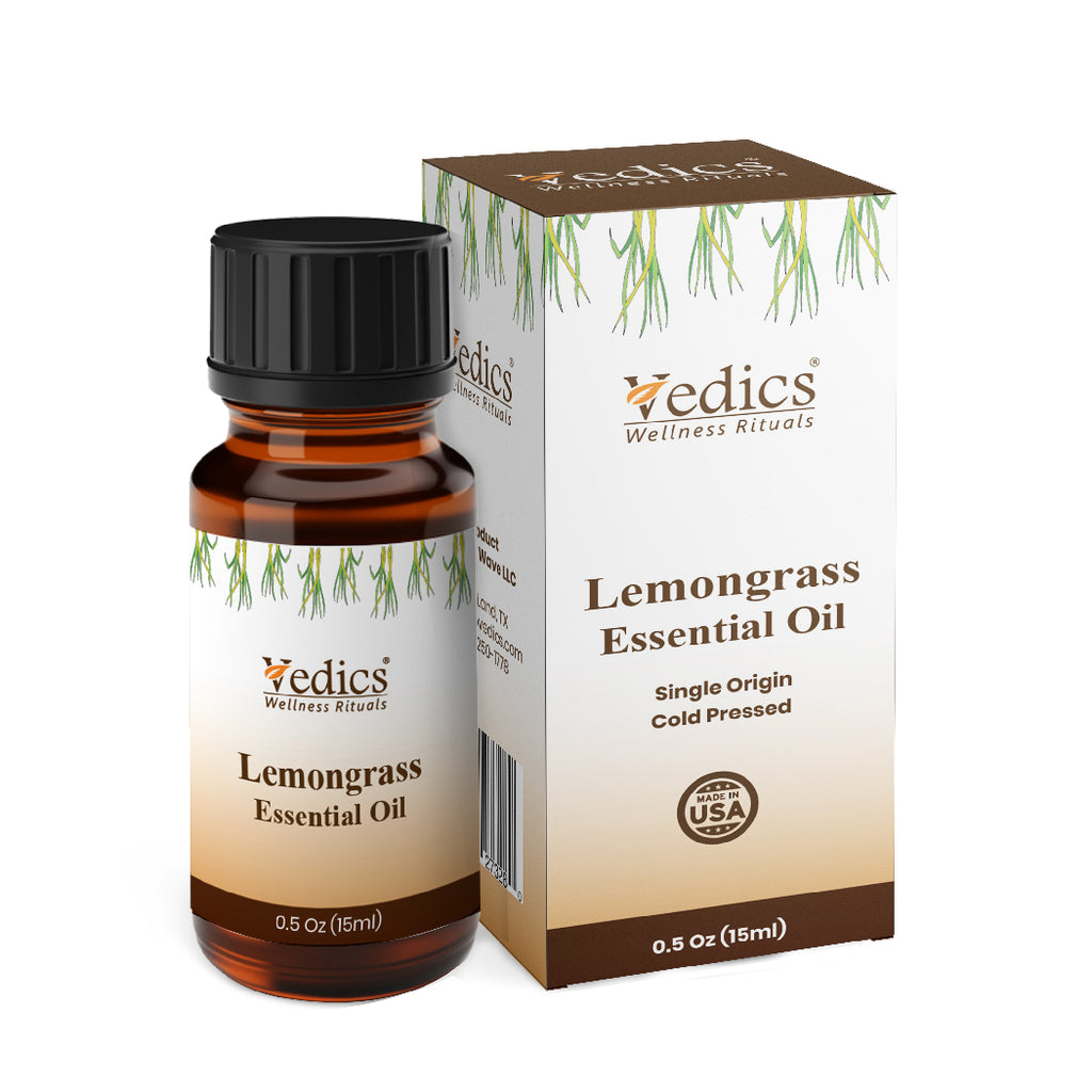 Lemongrass Essential Oil - Cold Pressed